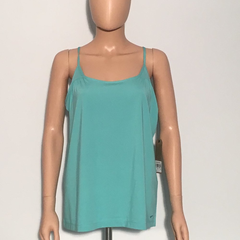Woolrich Women's Center Line Tank Top Color Mint
